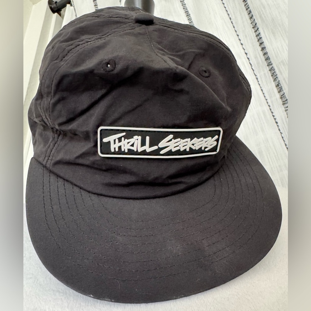 Black Thrill Seekers Cap